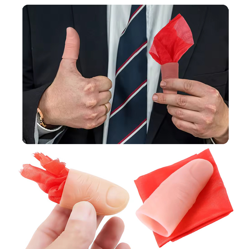 Thumb Tip Magic Trick Set - 5/15PCS Magic Trick Set Fake Finger