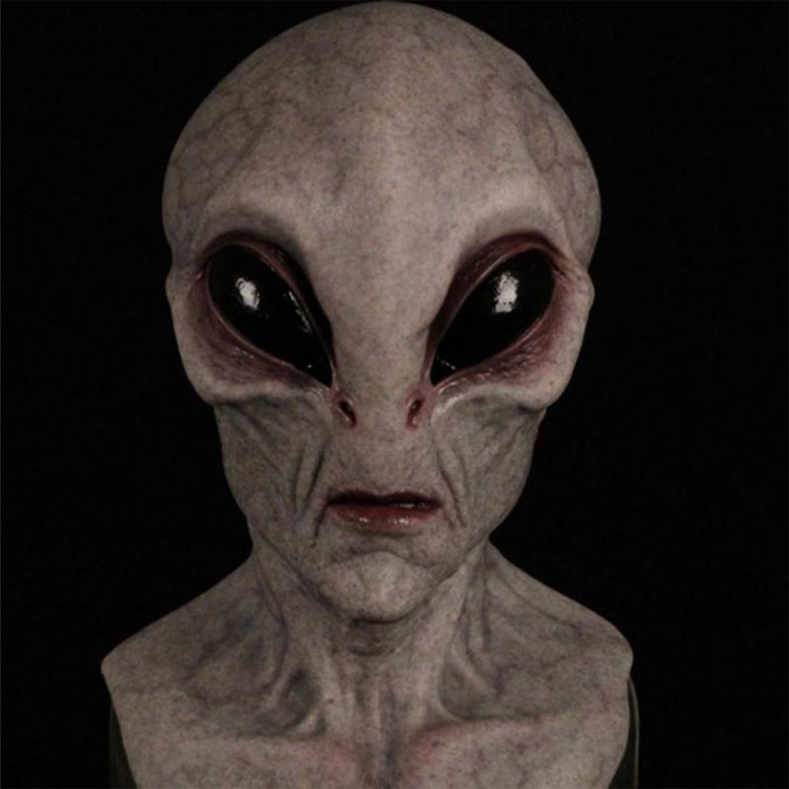 Latex Alien Mask Realistic - Terrifying Alien Mask Realistic Latex Headgear