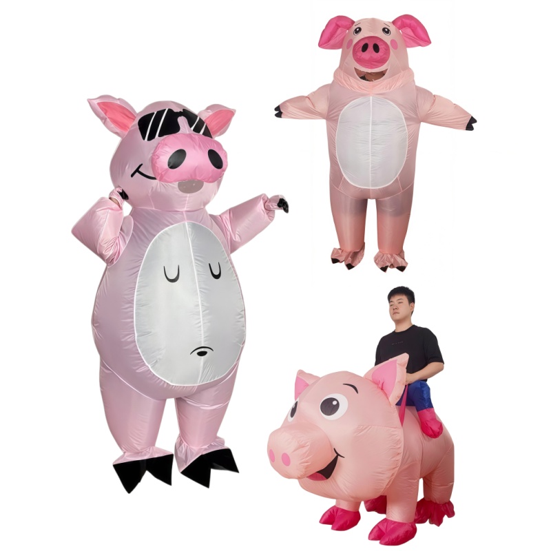 Pig Riding Standing Pig Inflat - đánh giá và giá Costumes