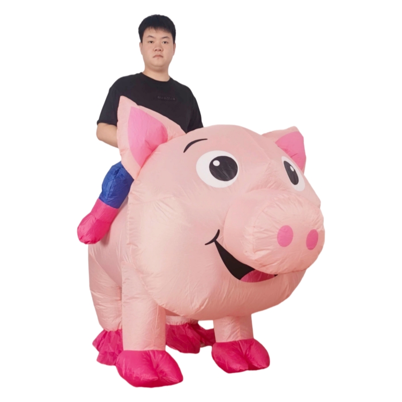 Pig Riding Standing Pig Inflat - đánh giá và giá Costumes