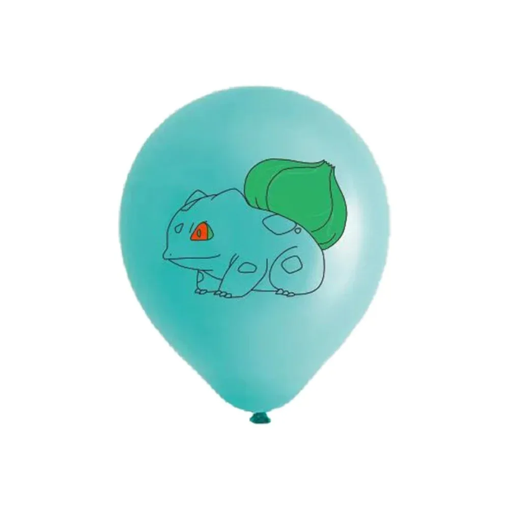 10Pcs Pokémon Printed Latex Ba - đánh giá và giá Party Supplies