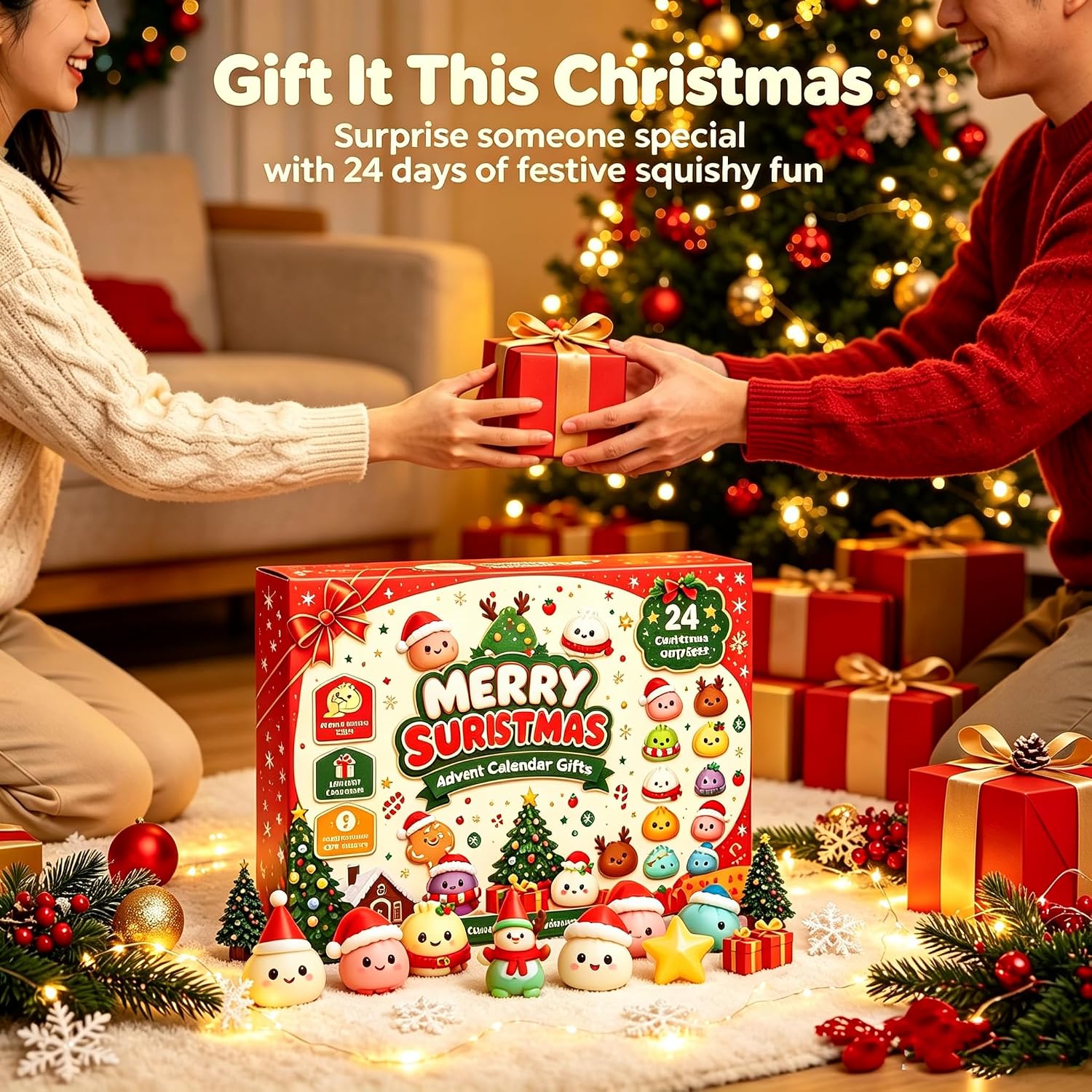 2026 Christmas Squishy Advent  - đánh giá và giá Novelty Gifts