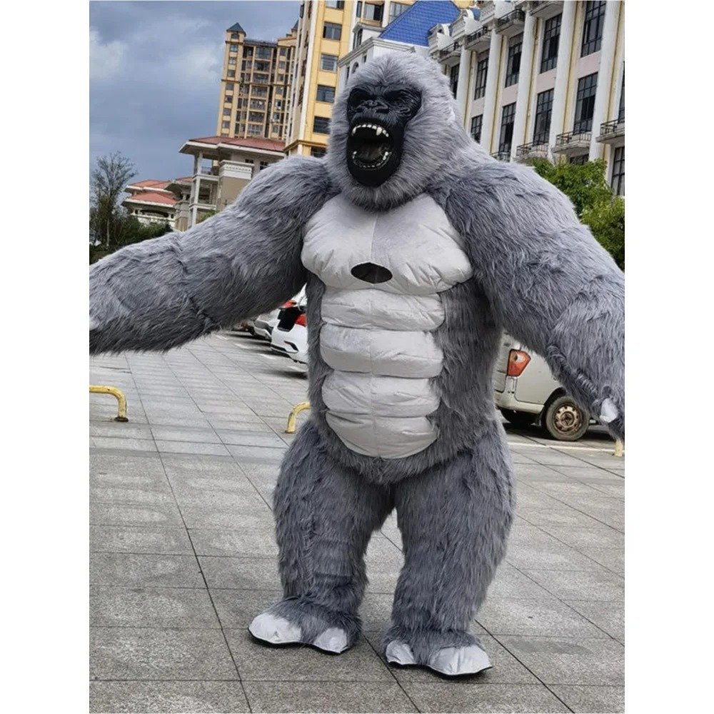 Inflatable Colorful Gorilla Ma - đánh giá và giá Inflatable Dinosaur Costume Adult