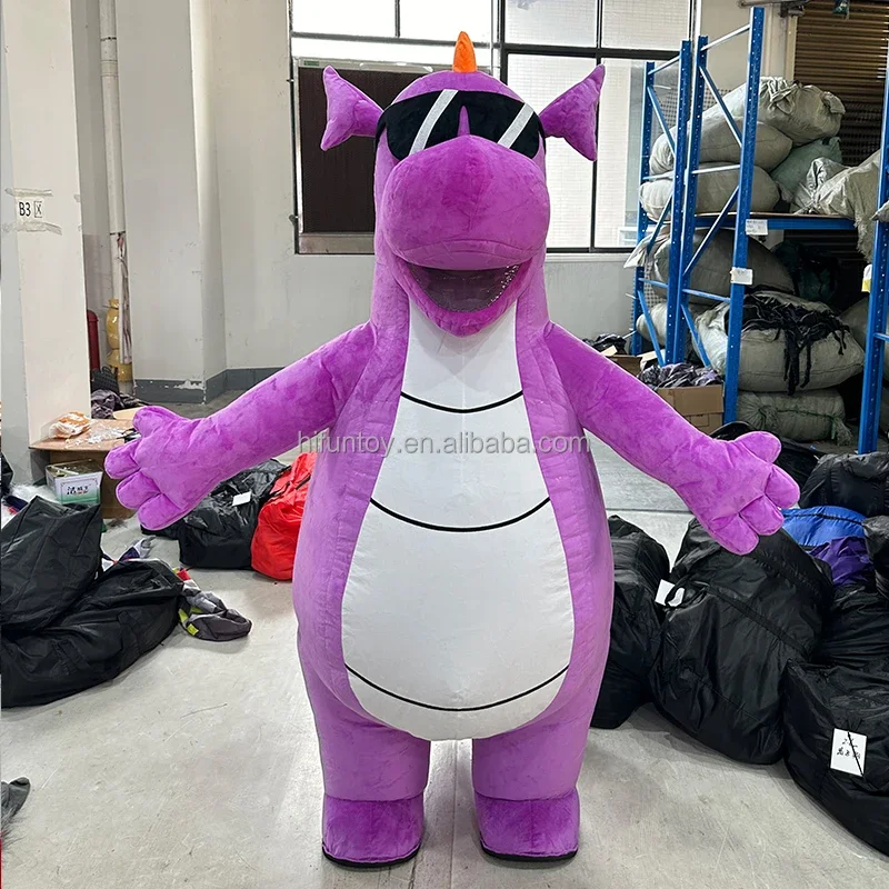 Adult Inflatable Purple Dinosa - đánh giá và giá Inflatable Dinosaur Costume Adult