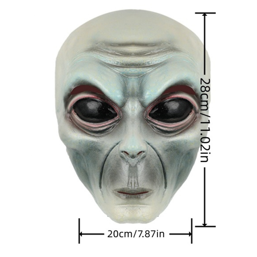 Realistic Alien Face Masks Ext - đánh giá và giá Latex Alien Mask Realistic