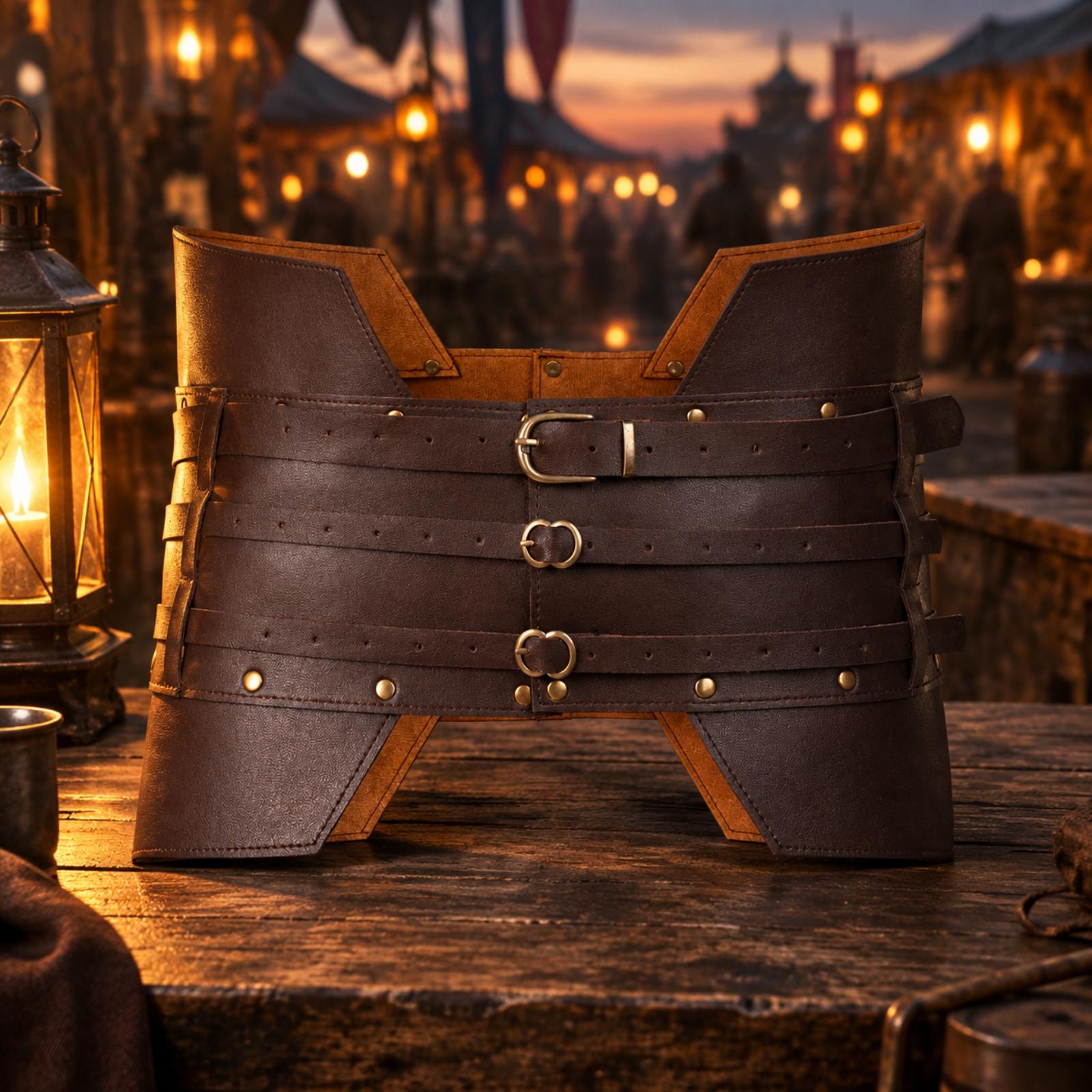 Adjustable Faux Leather Mediev - đánh giá và giá Costumes