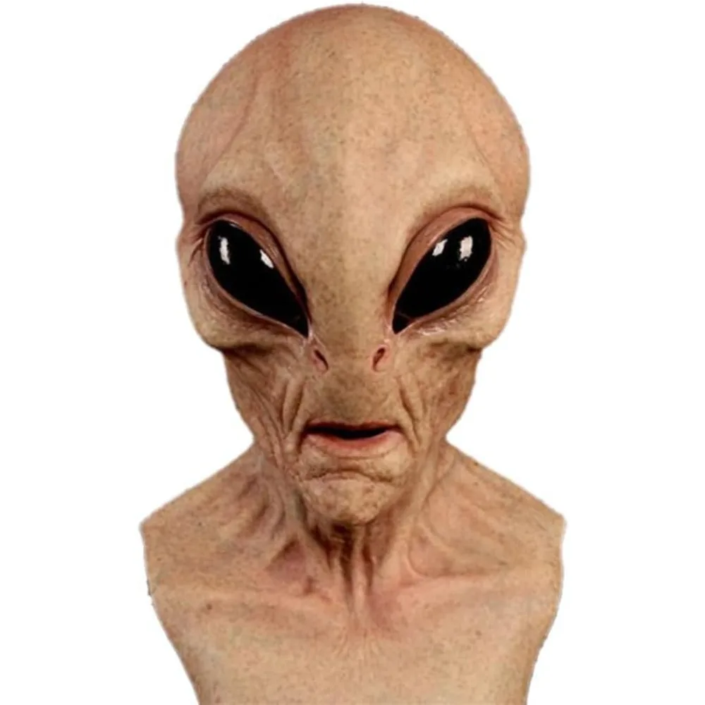 Halloween Costume Alien Dinosa - đánh giá và giá Latex Alien Mask Realistic