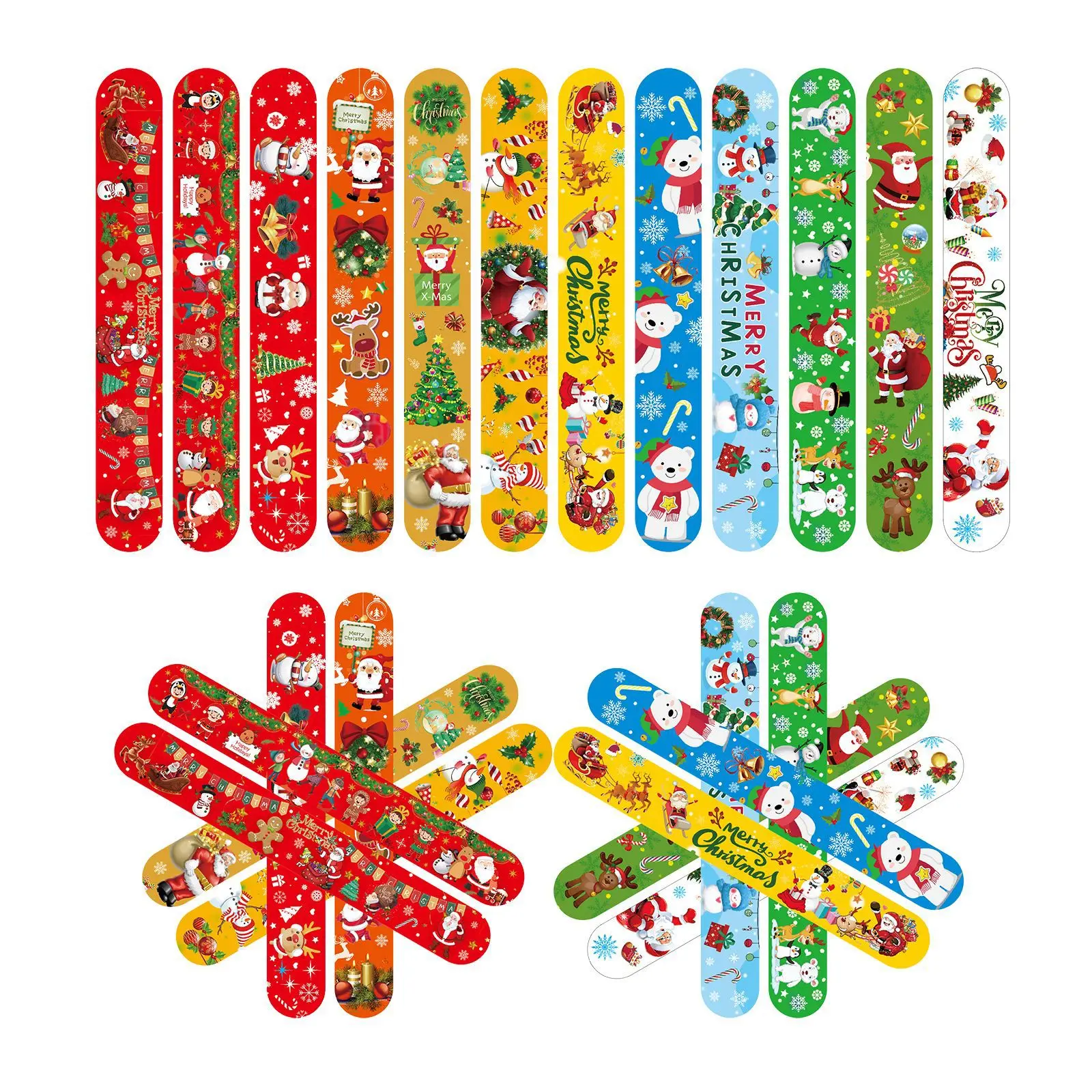 Christmas Slap Bracelets Chris - đánh giá và giá Party Supplies