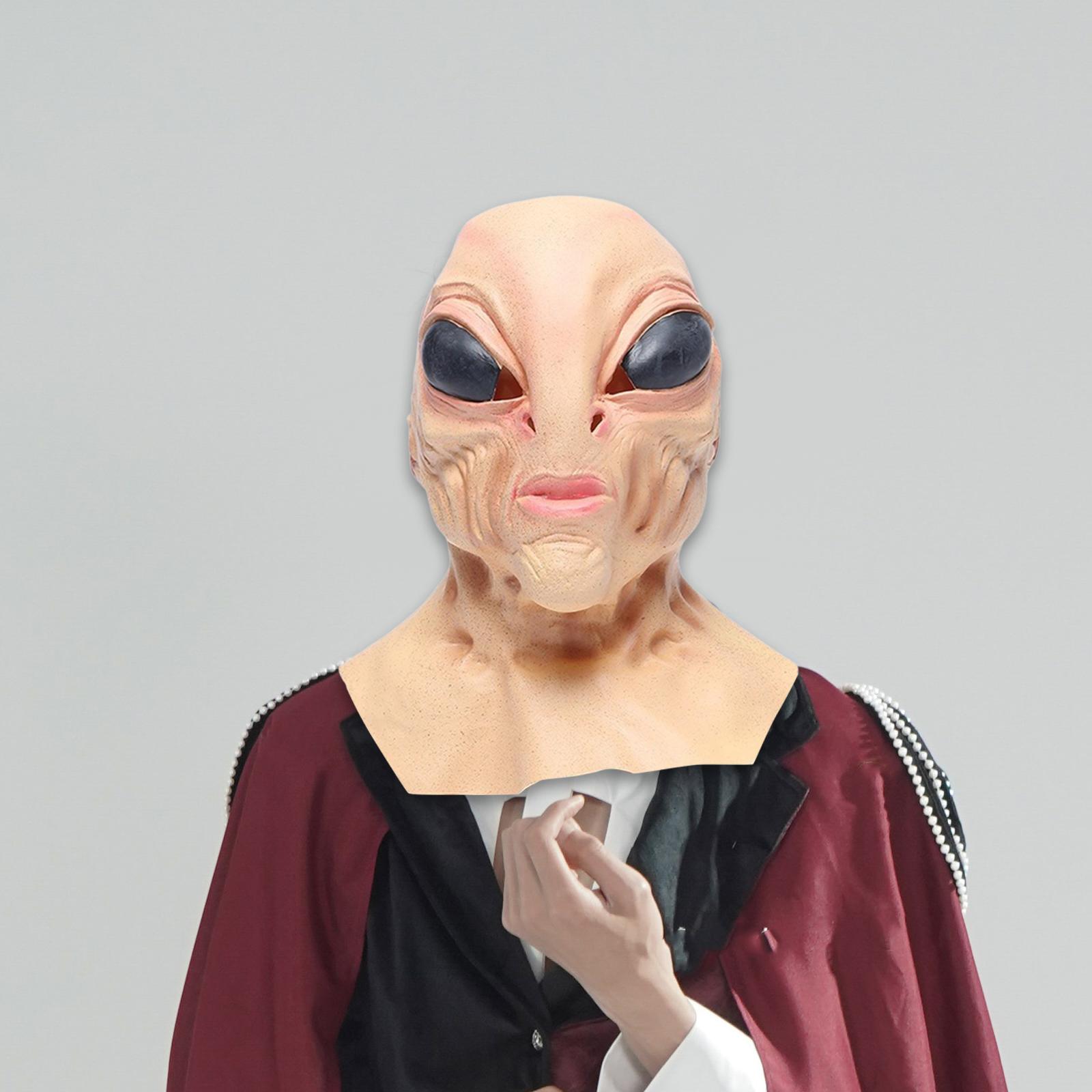 Latex Alien Mask Full Head Cov - đánh giá và giá Latex Alien Mask Realistic