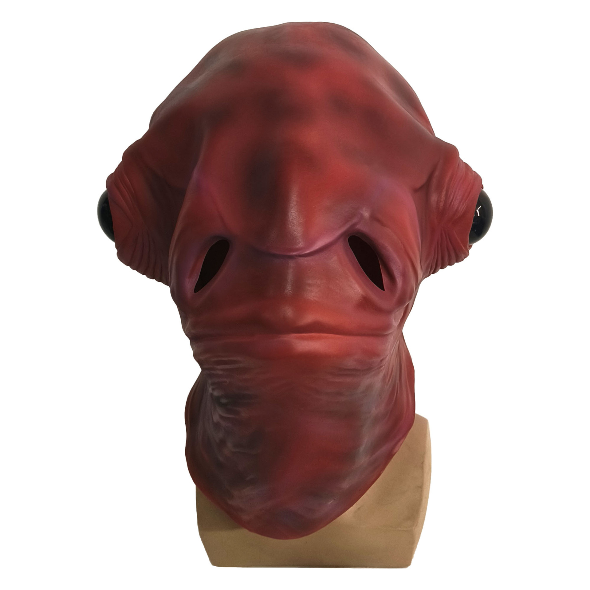 Realistic Red Fish Alien Full  - đánh giá và giá Latex Alien Mask Realistic