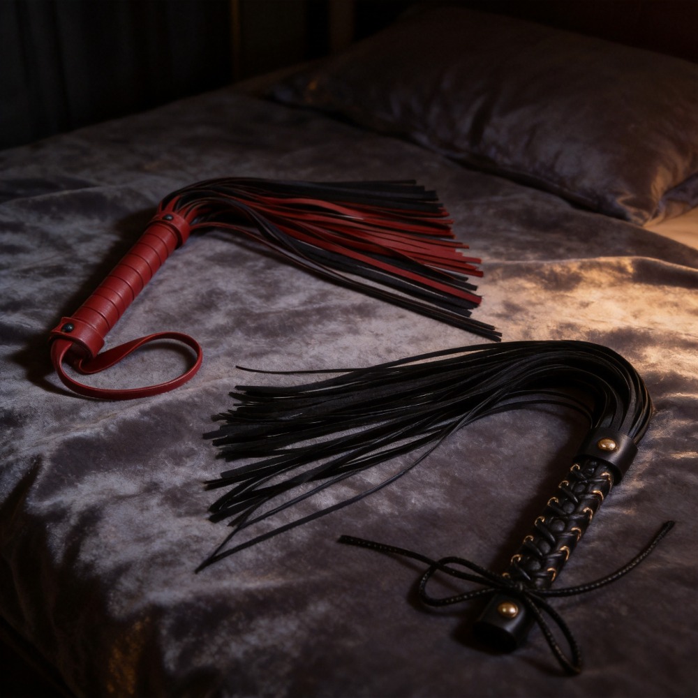 Erotic Leather Flogger BDSM Bu - đánh giá và giá Party Supplies